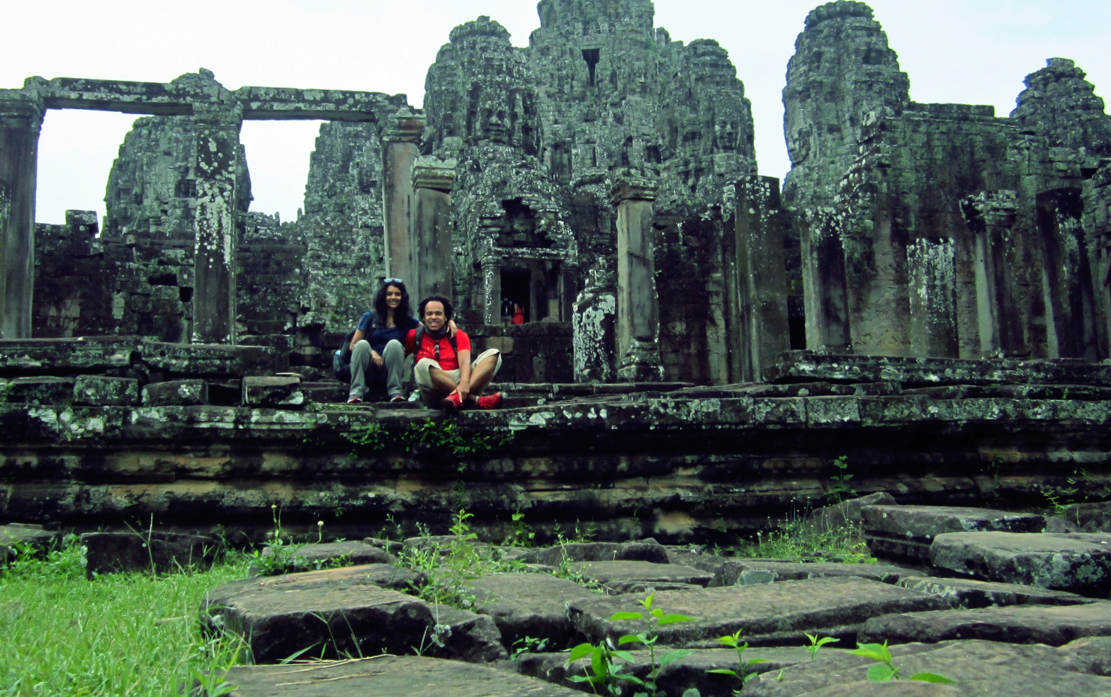Outside the Bayon complex