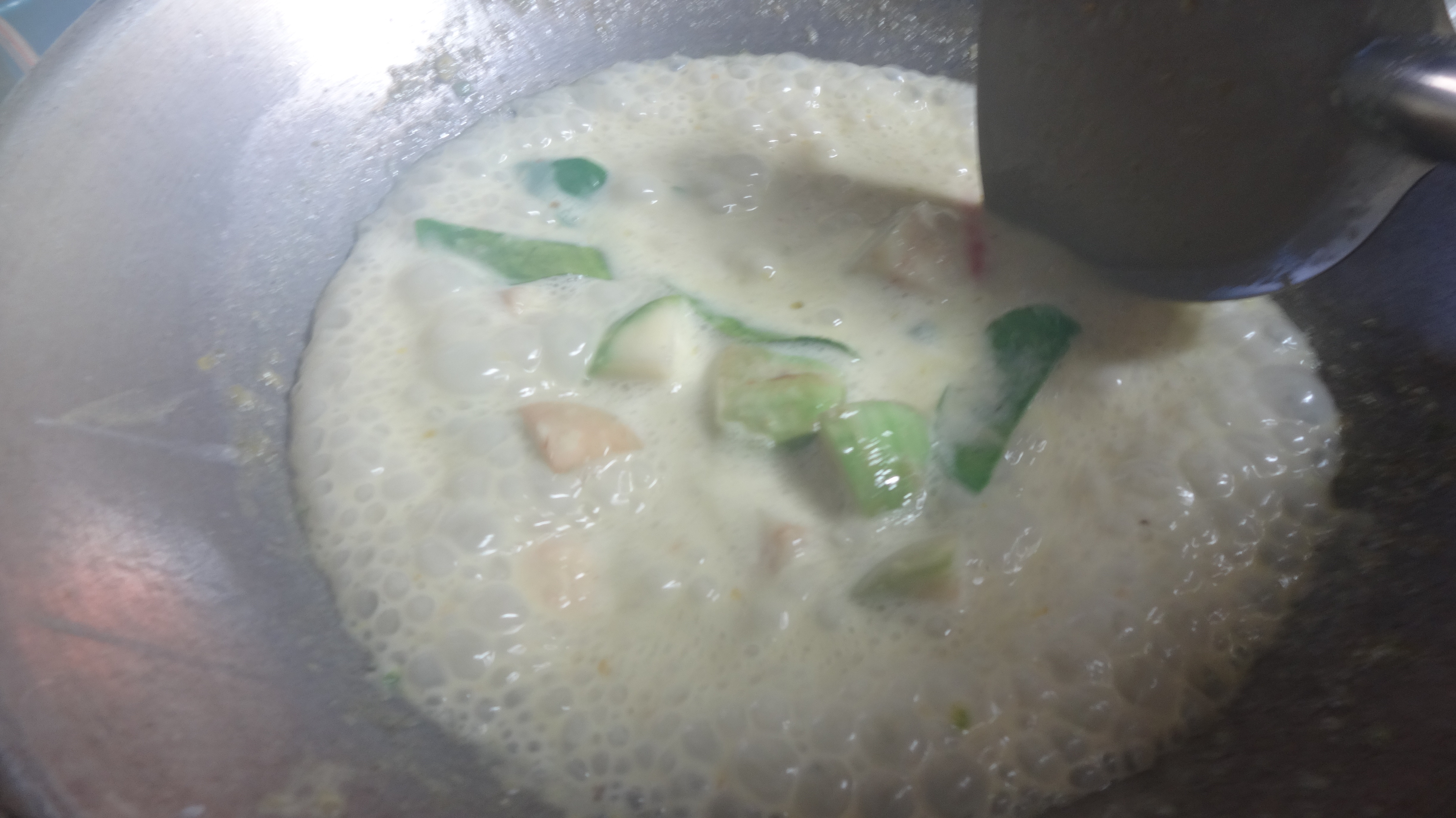 My not so green curry…yet!