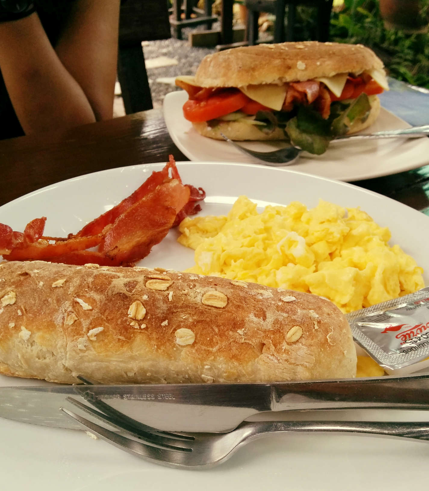 Delicious brunch at Peak Cafe