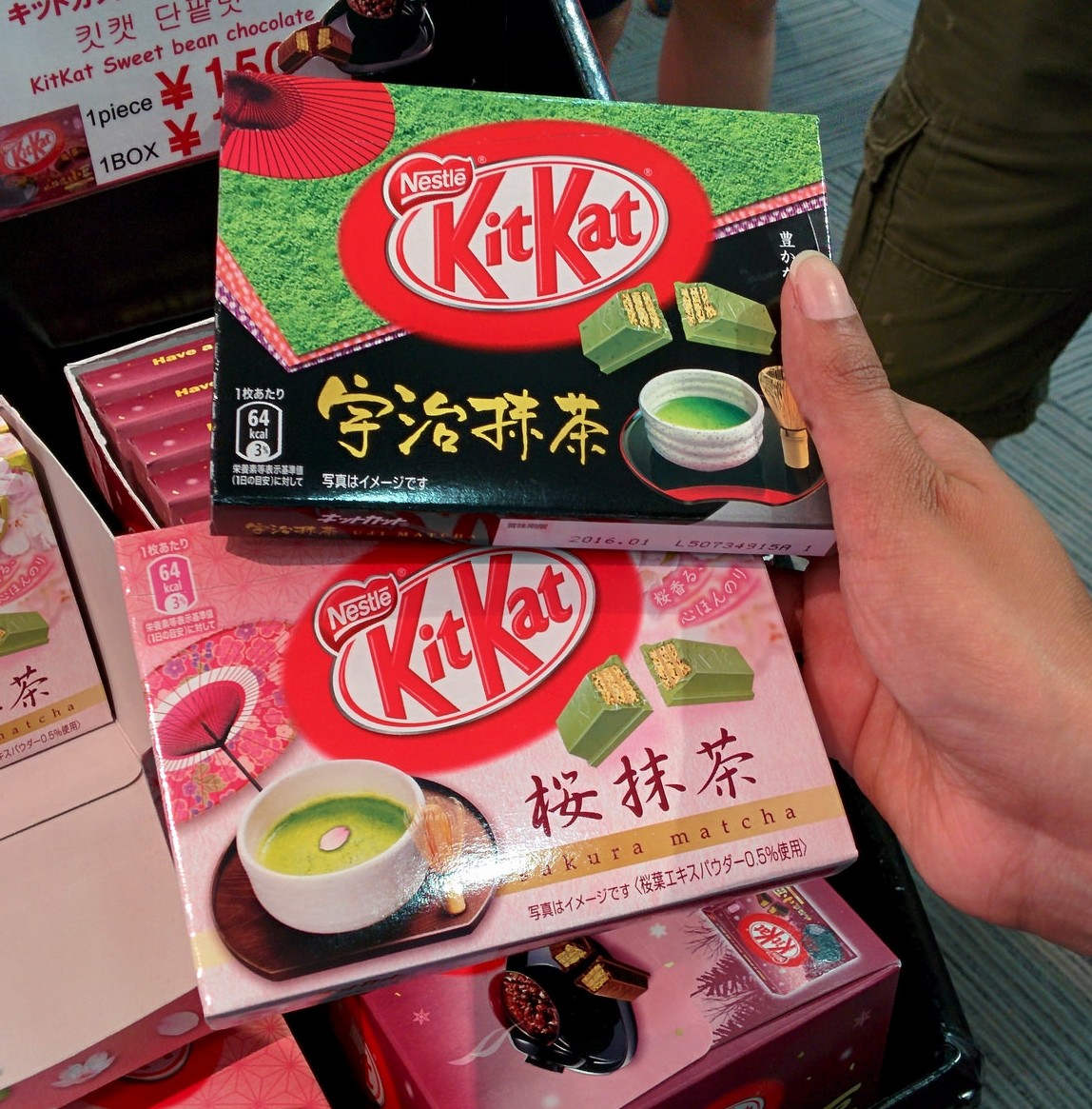 Green tea kit kats!