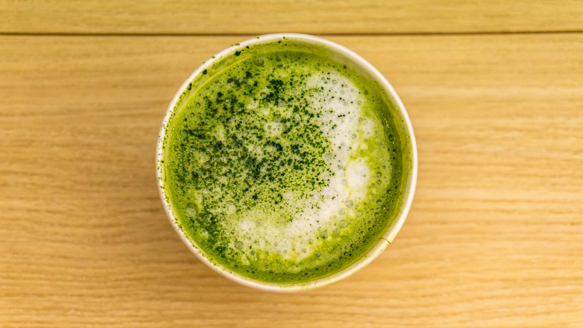 Matcha latte, yum