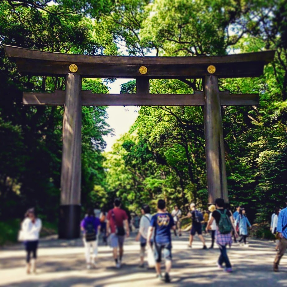 Entrance at Meiji Shrine