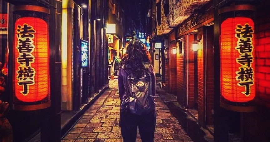 Wandering through Osaka’s maze of alleys