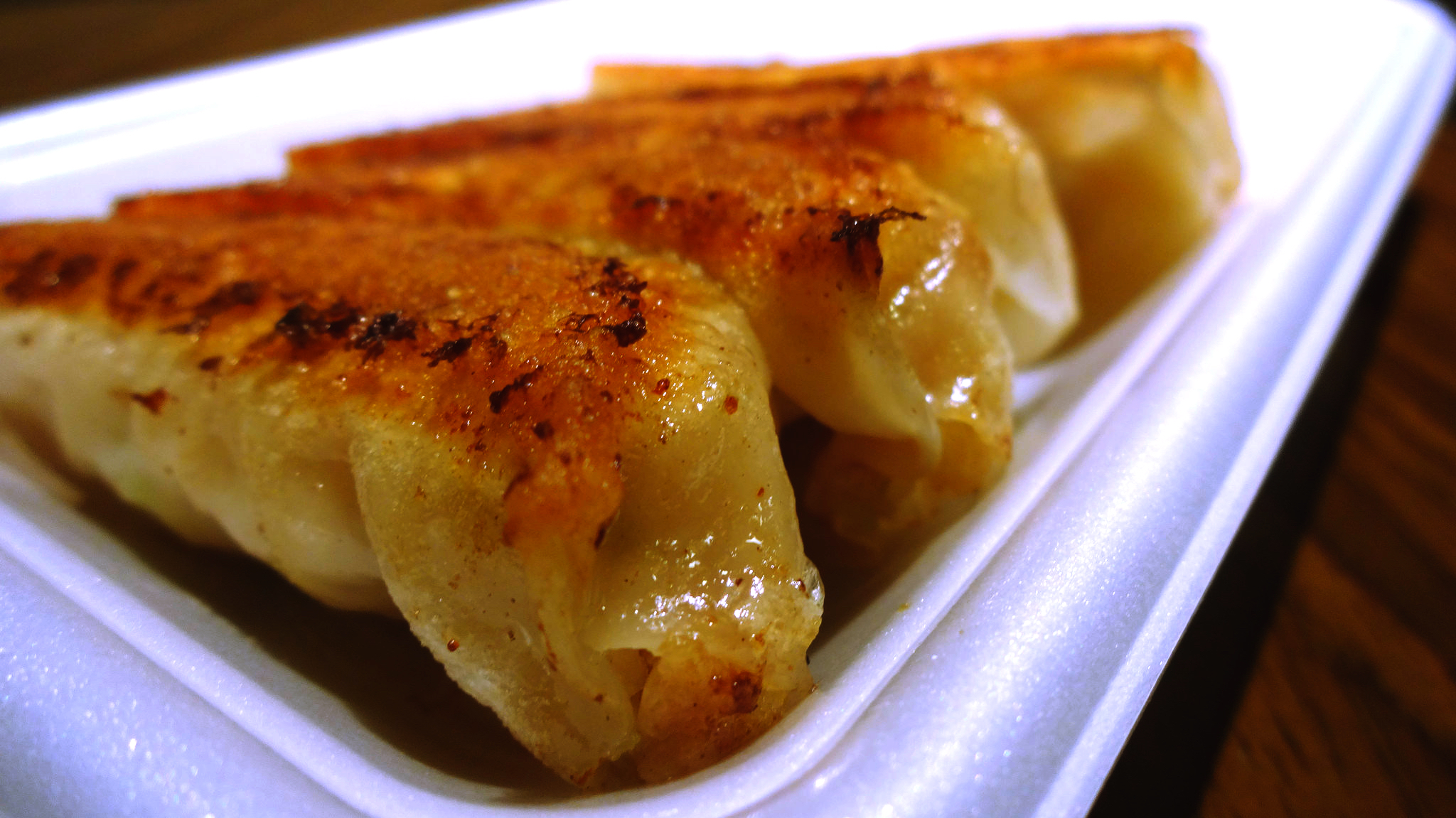 Street eats - gyoza dumpling