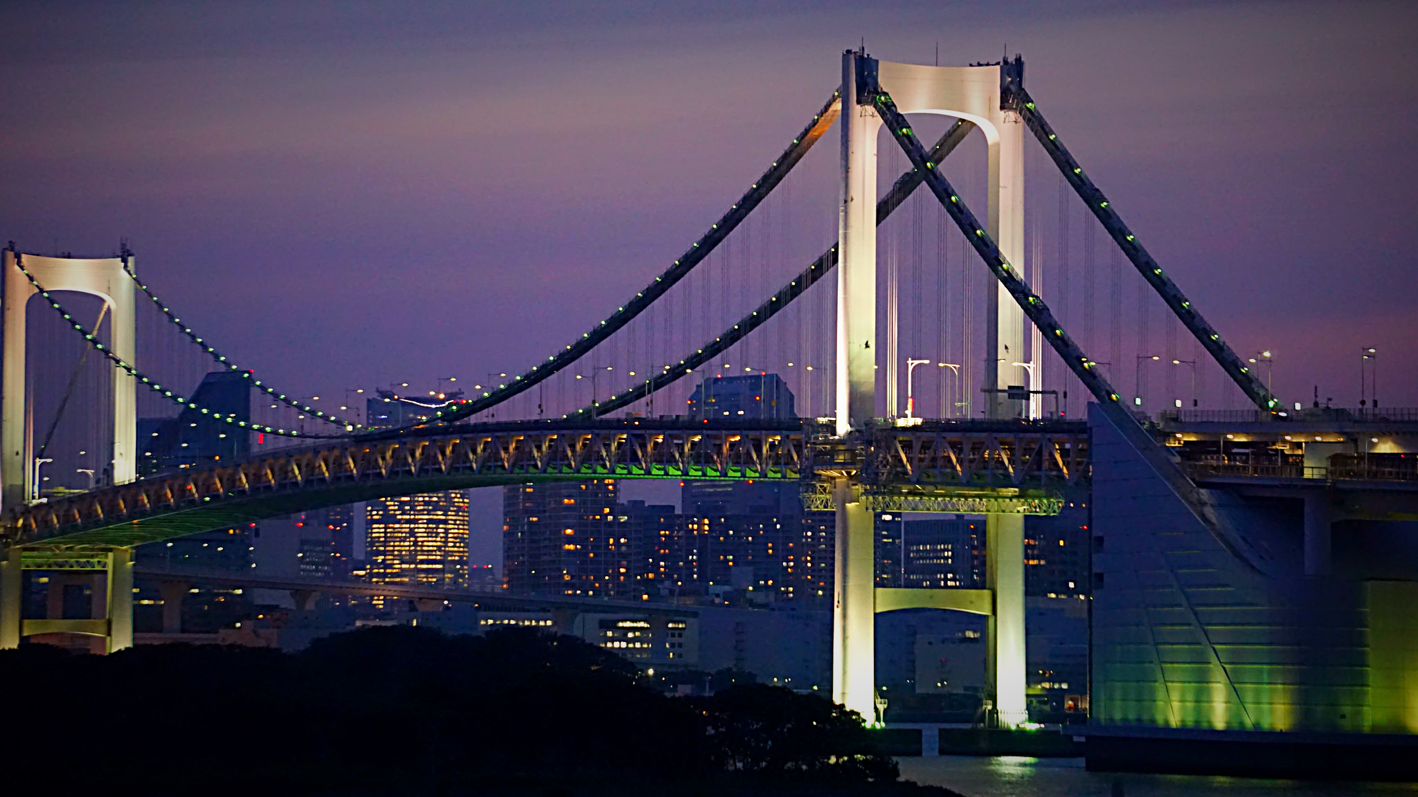 Rainbow bridge, Odaiba