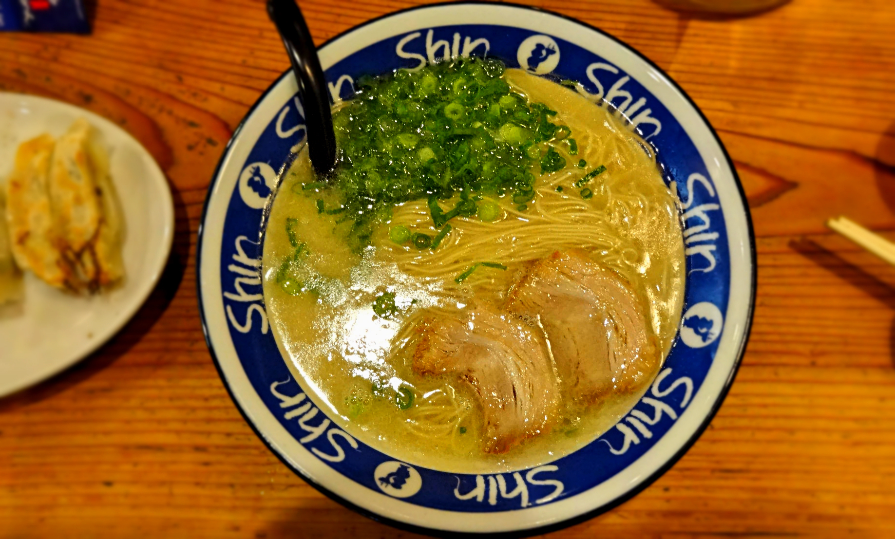 Mouth watering tonkotsu ramen